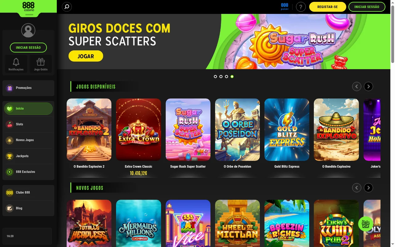 888casino secção de jogos casino online Portugal