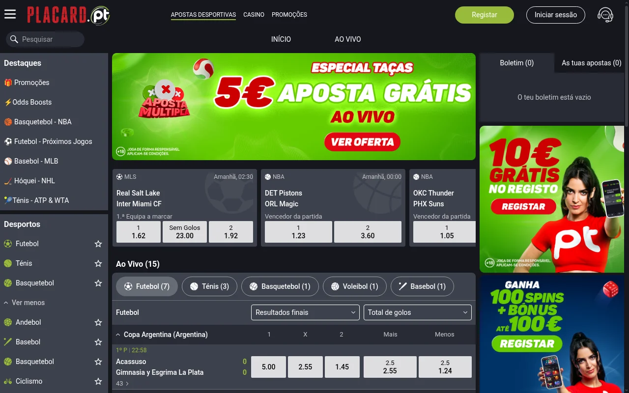 Métodos de pagamento disponíveis no Placard Portugal